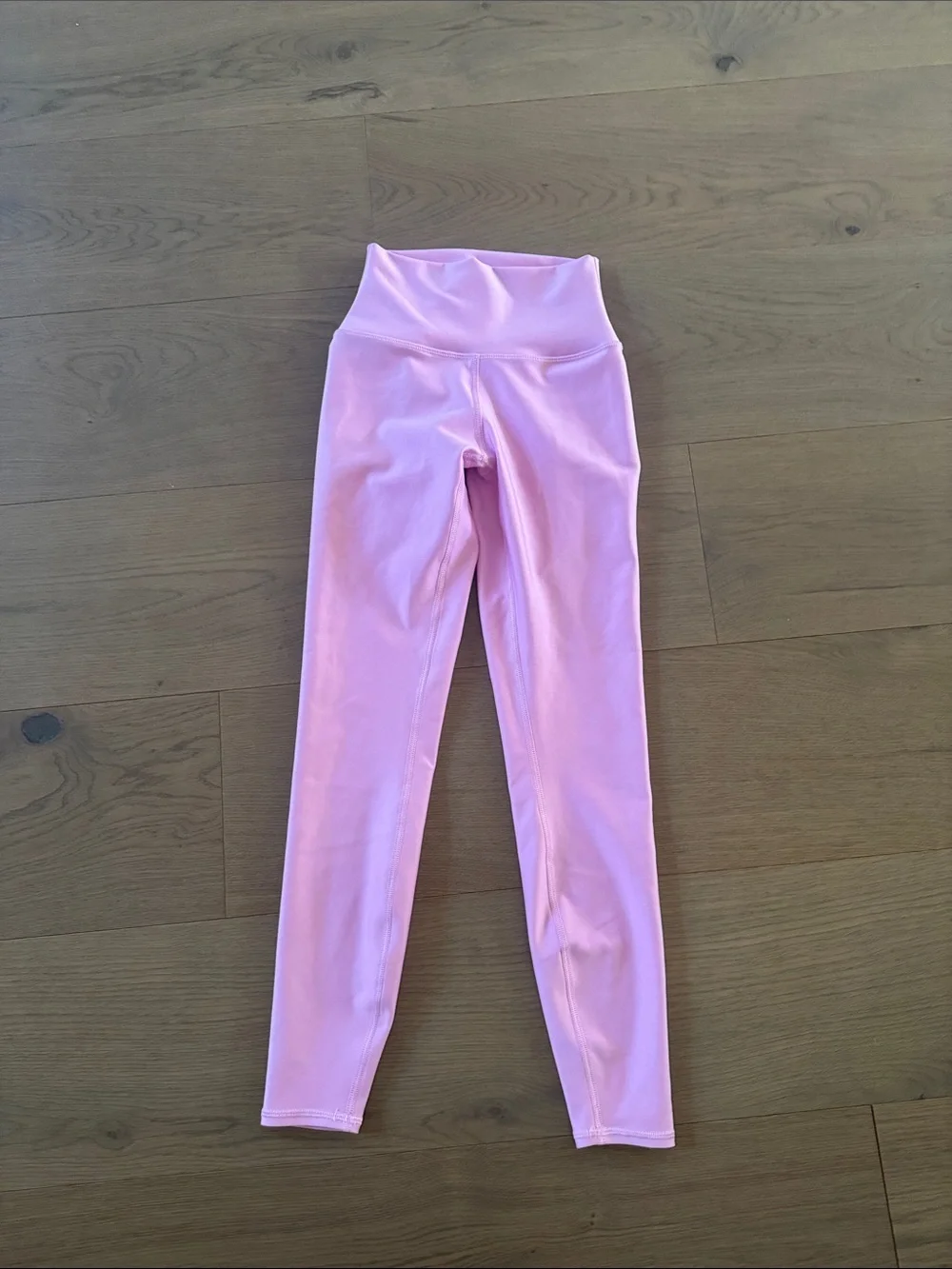 Womens ALO Pink High-Waist Active Leggings